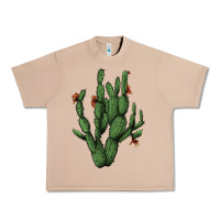 Burro cactus with flowers Urban Heavy Tee - AdoDesignShop