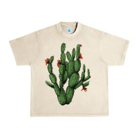 Sandshell cactus with flowers Urban Heavy Tee - AdoDesignShop