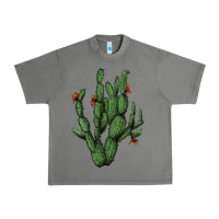 Tornado cactus with flowers Urban Heavy Tee - AdoDesignShop