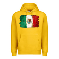 Lemon Mexican Flag Premium Hoodie - texasbilliewilder