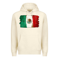 Sandshell Mexican Flag Premium Hoodie - texasbilliewilder