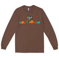Chestnut thankful cross pumpkin Long Sleeve Tee - JahusDesignShop
