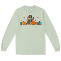 Matcha thankful cross pumpkin Long Sleeve Tee - JahusDesignShop