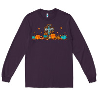 Plum thankful cross pumpkin Long Sleeve Tee - JahusDesignShop