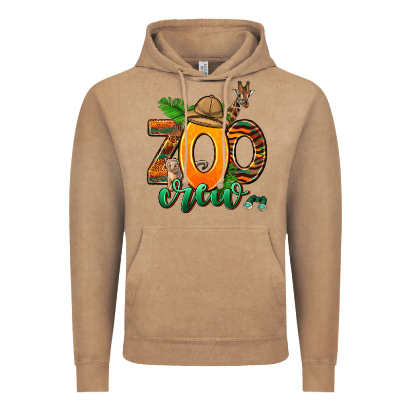 Zoo Crew Vintage Hoodie by AdoDesignShop | Teevron