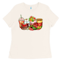 Bone watermelon farm fresh coffee cups Ladies Tee - Zillion Design Studio