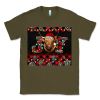 Army Green highland cow joy Christmas Classic Tee - BarkalooDesign