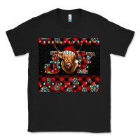 Black highland cow joy Christmas Classic Tee - BarkalooDesign