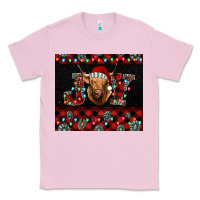 Bubblegum Pink highland cow joy Christmas Classic Tee - BarkalooDesign