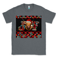 Charcoal Heather highland cow joy Christmas Classic Tee - BarkalooDesign
