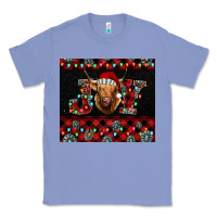 Colony Blue highland cow joy Christmas Classic Tee - BarkalooDesign