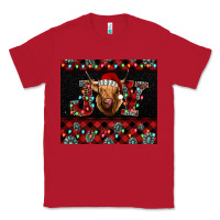 Red highland cow joy Christmas Classic Tee - BarkalooDesign