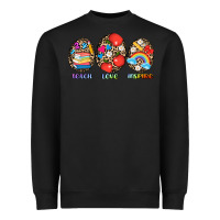 Black teach love inspire Heavyweight Sweatshirt - AdoDesignShop