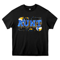 Black aunt volleyball Heavy Core Tee - Zillion Design Studio