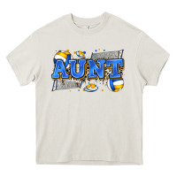 Cream aunt volleyball Heavy Core Tee - Zillion Design Studio