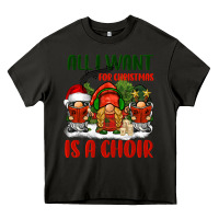 Asphalt all i want for christmas is a choir Heavy Core Tee - BarkalooDesign