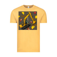 Excavator Seamless Pattern Vintage Tee | Teevron