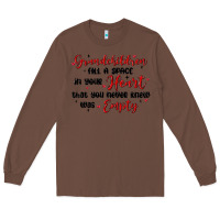 Chestnut grandchildren fill a space in your heart Long Sleeve Tee - MaliasSmallBusiness