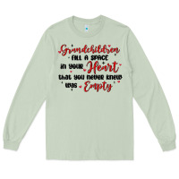 Matcha grandchildren fill a space in your heart Long Sleeve Tee - MaliasSmallBusiness