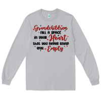 Moon Dust grandchildren fill a space in your heart Long Sleeve Tee - MaliasSmallBusiness