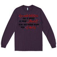 Plum grandchildren fill a space in your heart Long Sleeve Tee - MaliasSmallBusiness