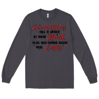 Smoke grandchildren fill a space in your heart Long Sleeve Tee - MaliasSmallBusiness