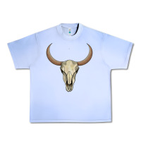 Grape Ice bull skull Urban Heavy Tee - AdoDesignShop