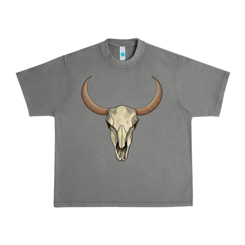 Bull Skull Urban Heavy Tee by AdoDesignShop | Teevron