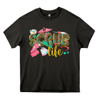 Asphalt scrub life Heavy Core Tee - texasbilliewilder