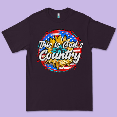 This Is God's Country Premium Tee Designed By Adodesignshop