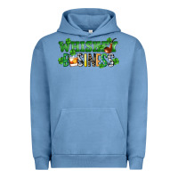 Pigment Pebble Blue Whiskey business St. Patrick's Day Urban Hoodie - CowGirlArtShop