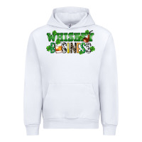 White Whiskey business St. Patrick's Day Urban Hoodie - CowGirlArtShop