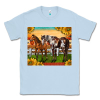 Western Ranch Horses Classic Tee | Teevron
