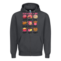 Smoke god says i am mexican pan dulce Zipper Hoodie - MaliasSmallBusiness