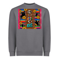 Storm rodeo serape leopard glitter Heavyweight Sweatshirt - Artiststas