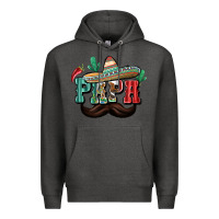 Charcoal Heather Mexican Papa Premium Hoodie - texasbilliewilder