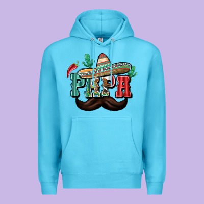 Mexican Papa Premium Hoodie Designed By Texasbilliewilder