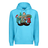 Ocean Blue Mexican Papa Premium Hoodie - texasbilliewilder