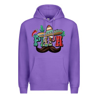 Purple Mexican Papa Premium Hoodie - texasbilliewilder
