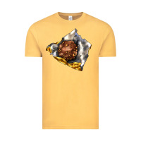 Vintage Mustard chocolate package Vintage Tee - AdoDesignShop