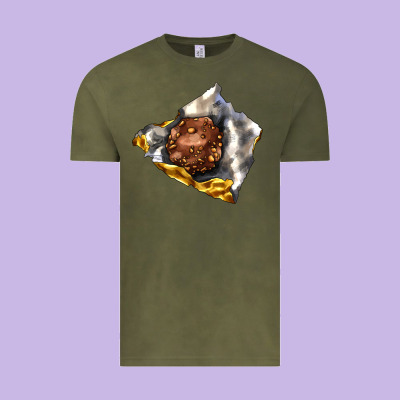 Chocolate Package Vintage Tee Designed By Adodesignshop