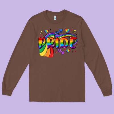 Pride Long Sleeve Tee Designed By Maliassmallbusiness