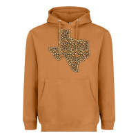 Meerkat Western Texas Map Leopard Pattern Heavyweight Hoodie - Bettercallsaul