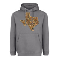 Storm Western Texas Map Leopard Pattern Heavyweight Hoodie - Bettercallsaul
