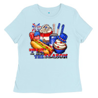 Baby Blue tis the season billie wilder Ladies Tee - texasbilliewilder