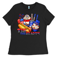 Black tis the season billie wilder Ladies Tee - texasbilliewilder