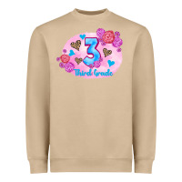 Mushroom back to school flowers third grade 3200x2400 Heavyweight Sweatshirt - AdoDesignShop