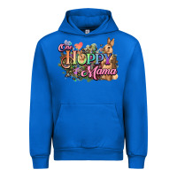 Cobalt One hoppy mama easter day Urban Hoodie - HowdyJamesFarm
