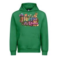 Emerald One hoppy mama easter day Urban Hoodie - HowdyJamesFarm
