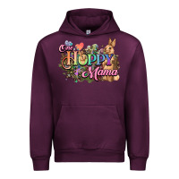 Mauve Wine One hoppy mama easter day Urban Hoodie - HowdyJamesFarm